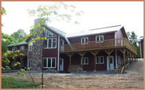 Two Story Red House